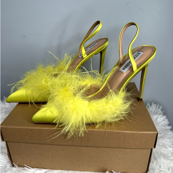 STEVE MADDEN Alexis Lime Pumps Size 10 NEW - Picture 3 of 7
